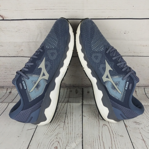 Mizuno Wave Horizon 5 Running Shoes grey Men's Size 13 - Picture 4 of 8